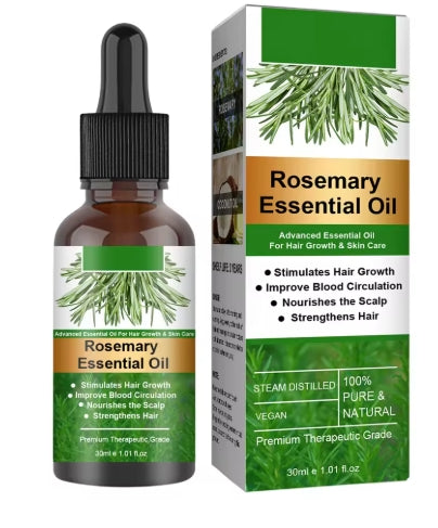 Rosemary Essential Oil Hair Growth Oil – Organic Scalp & Hair Strengthening Nourishment