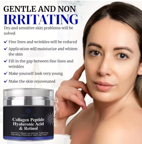 Rejuvenate Your Skin with Collagen Peptide Cream – Anti-Wrinkle & Hyaluronic Acid